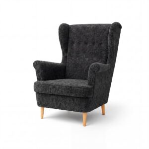 Fotel uszak Kepl - Prime 35 grafitowy